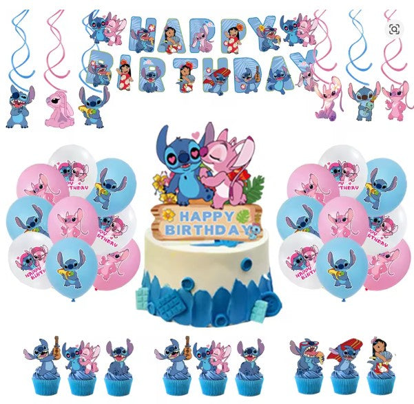 Kit décoration anniversaire Stitch