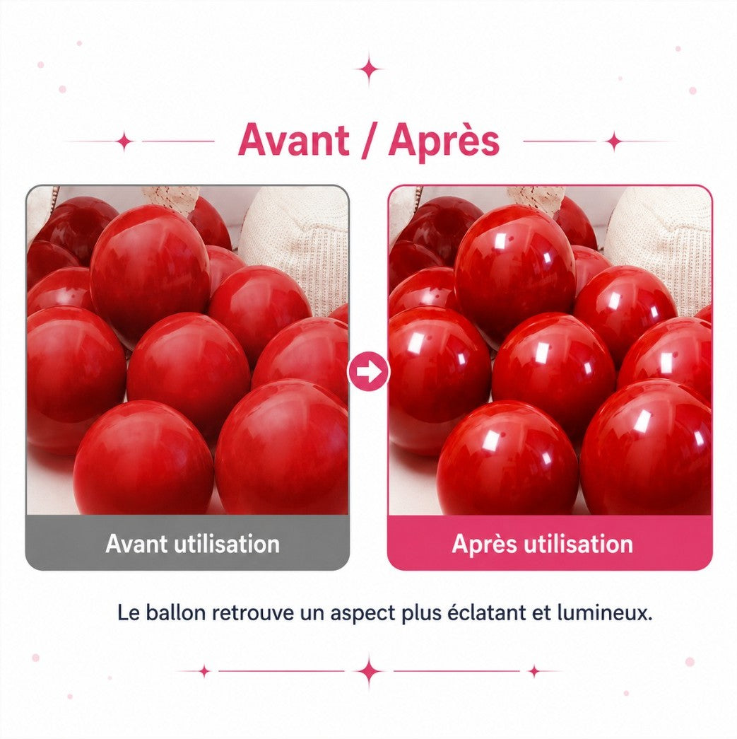 Spray Finition Brillante pour Ballons