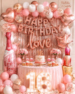 Kit décoration anniversaire girly chic
