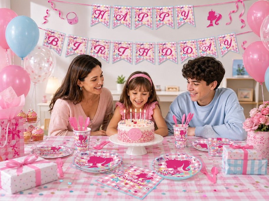 Kit décoration anniversaire Barbie