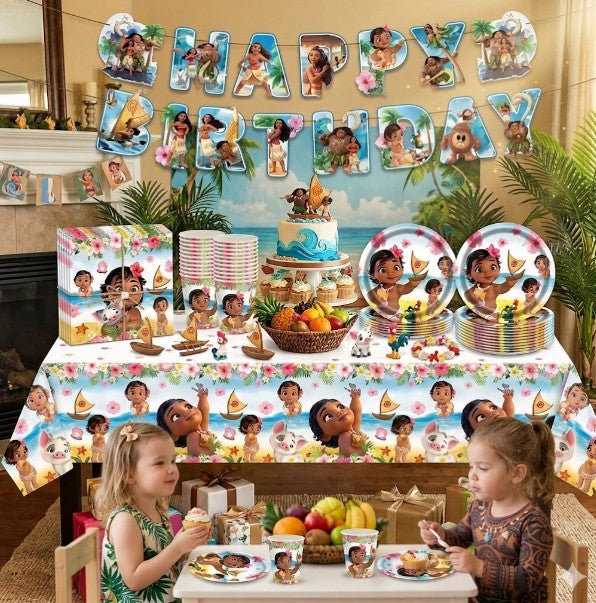 Kit décoration anniversaire Vaiana