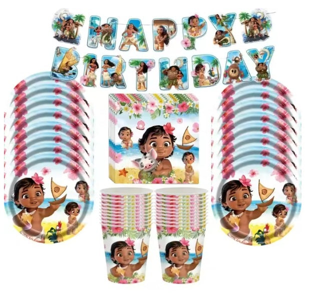 Kit décoration anniversaire Vaiana