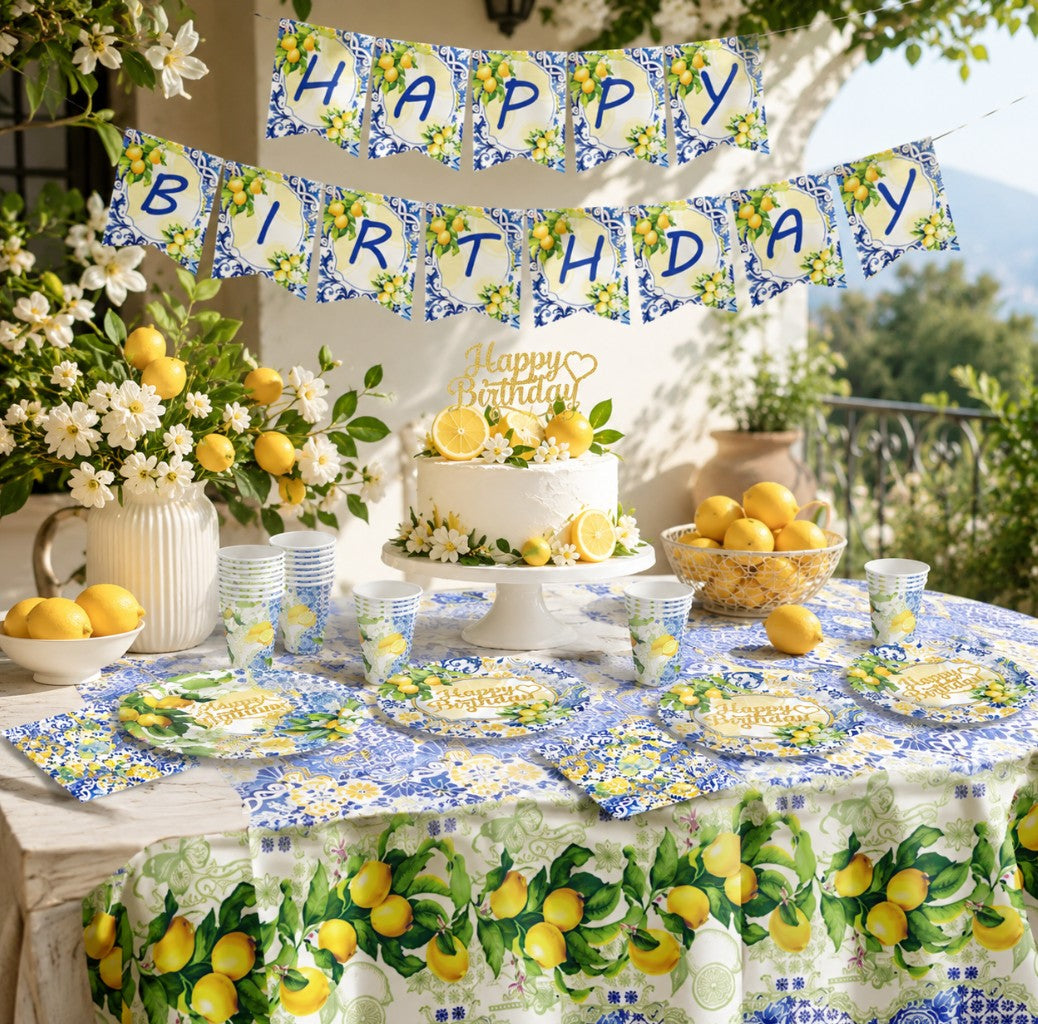 Kit décoration anniversaire Dolce Vita